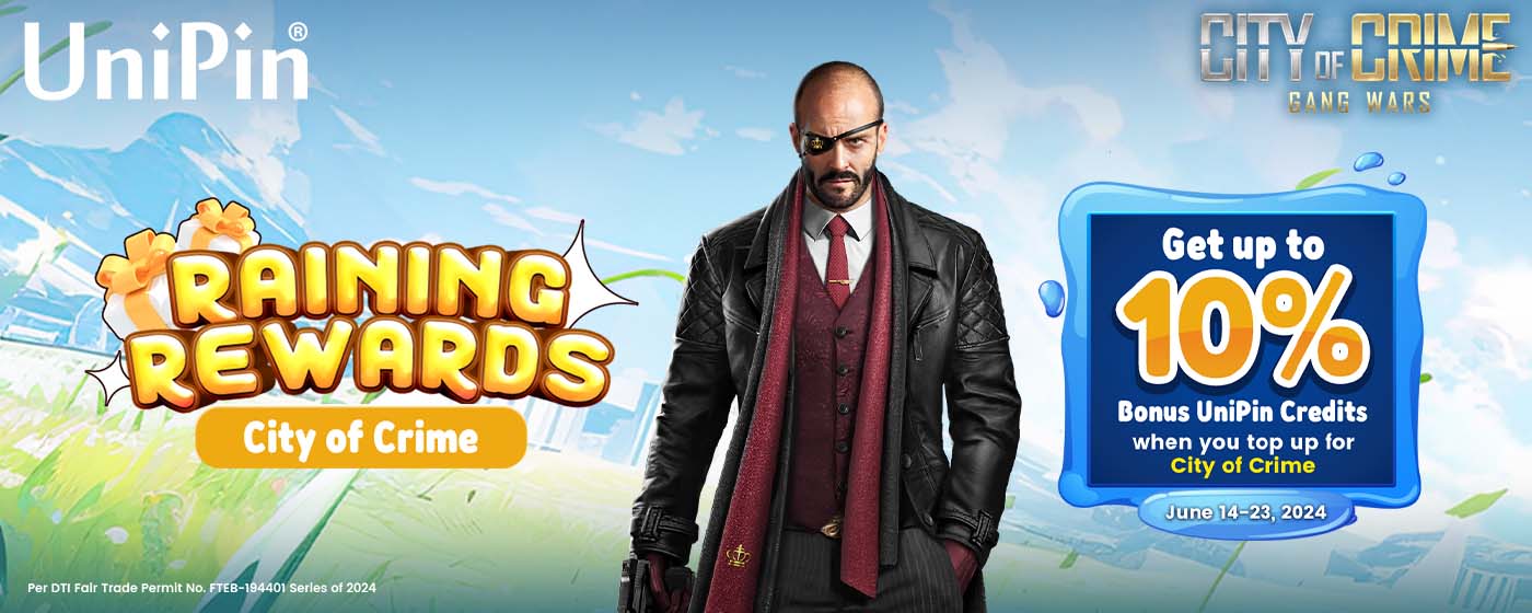 Raining Rewards: City of Crime (PH)